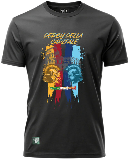 derby capitolino vintage soccer t-shirt rome rivalry football culture design