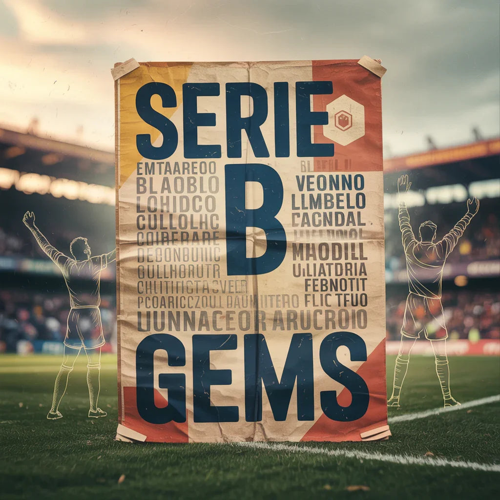 Serie B Gems Vintage Soccer T-Shirt Collection
