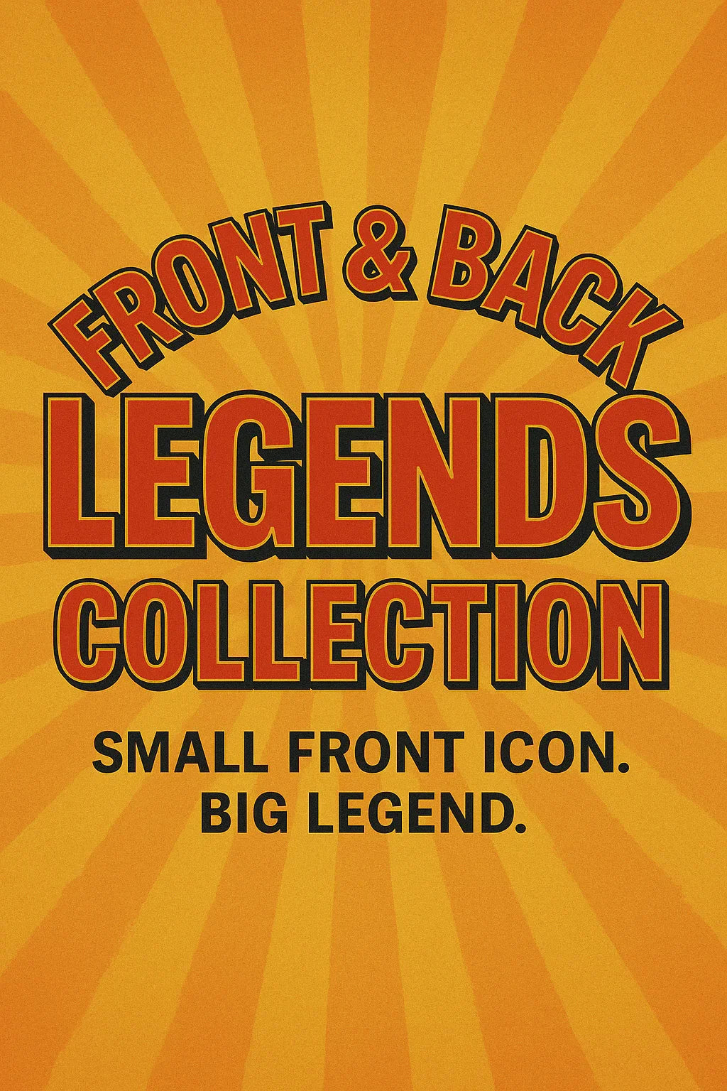 Front & Back Legends Soccer T-Shirts | Collection