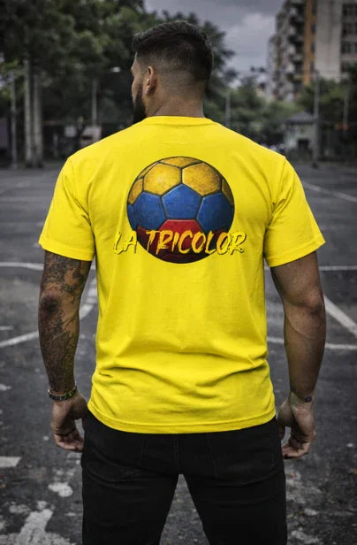 Global Glory 2026 Colombia T-Shirt – La Tricolor