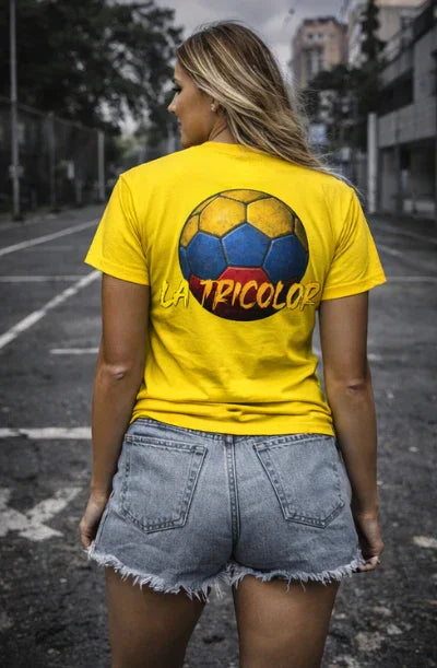Global Glory 2026 Colombia T-Shirt – La Tricolor