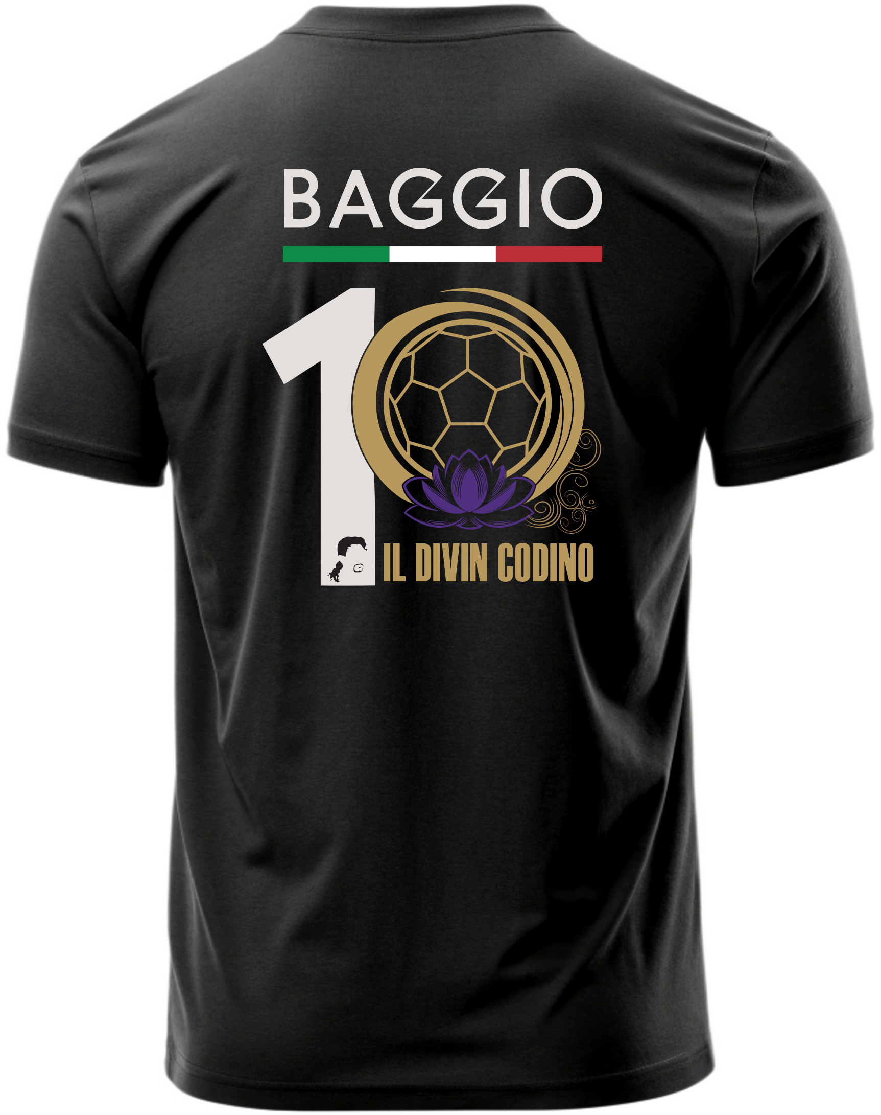 number 10 vintage football icon soccer t-shirt playmaker design