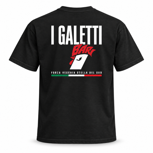I Galetti Bari Vintage Soccer T-Shirt – Rooster Football Graphic