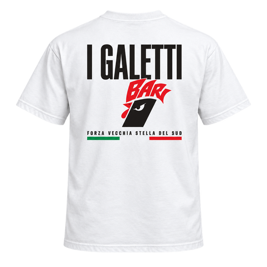I Galetti Bari Vintage Soccer T-Shirt – Rooster Football Graphic