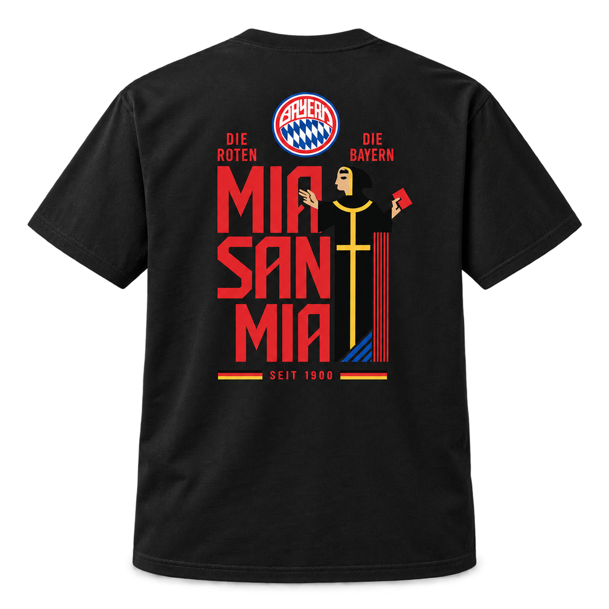 Mia San Mia Bayern Munich Vintage Soccer T-Shirt