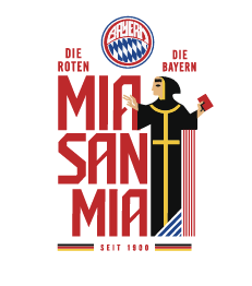 Mia San Mia Bayern Munich Vintage Soccer T-Shirt