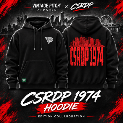 CSRDP- VPA Red Skyline Hoodie