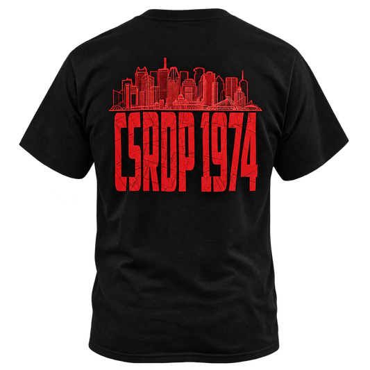 CSRDP- VPA Red Skyline T-shirt