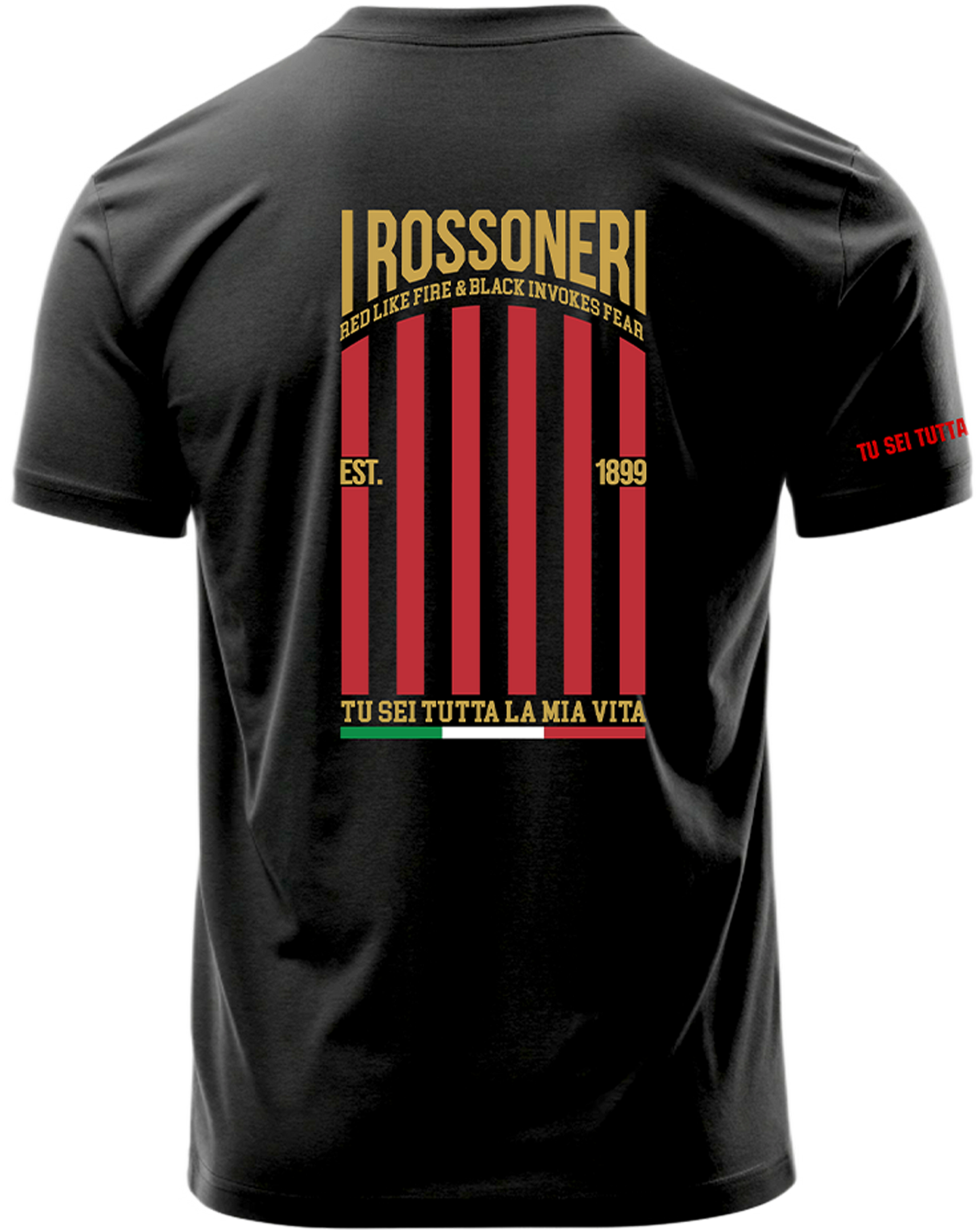 Collaboration MCM | De Milan à Montréal | T-shirt I Rossoneri