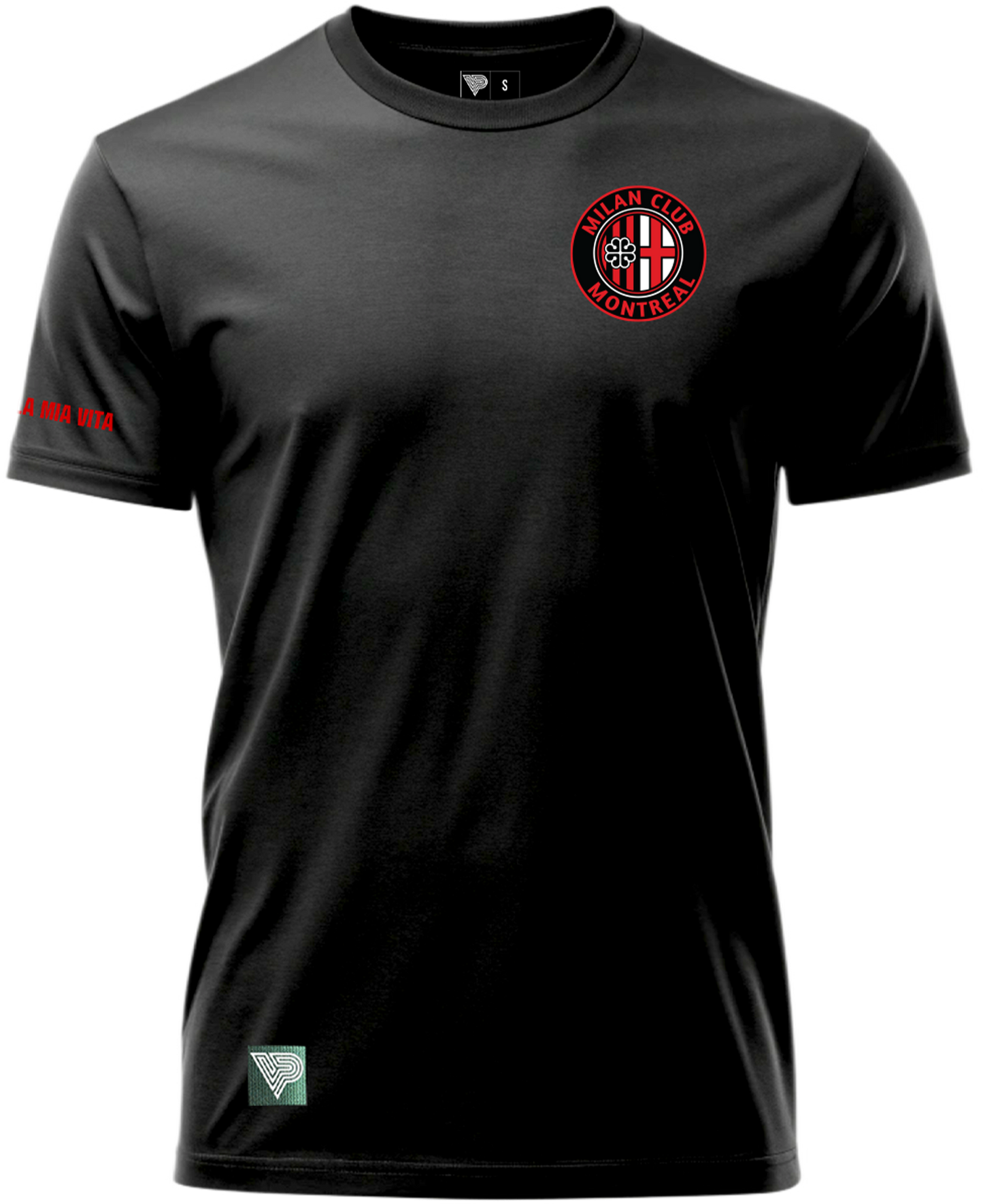 Collaboration MCM | De Milan à Montréal | T-shirt I Rossoneri
