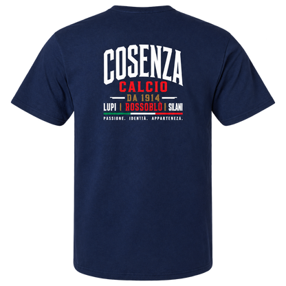 Cosenza Calcio – Lupi Rossoblù Vintage Football T-Shirt