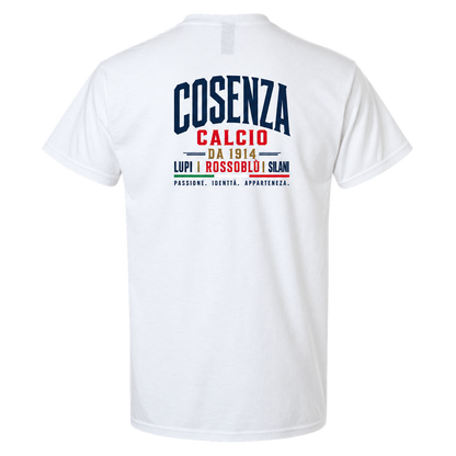 Cosenza Calcio – Lupi Rossoblù Vintage Football T-Shirt