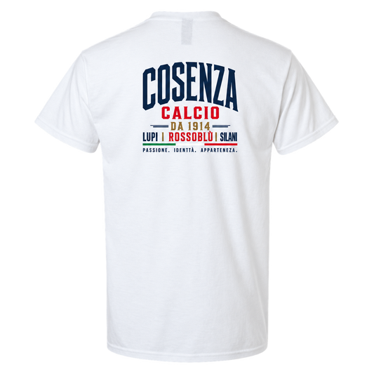 Cosenza Calcio – Lupi Rossoblù Vintage Football T-Shirt