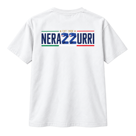 I Nerazzurri – 1908 Biscione Vintage Football T-Shirt