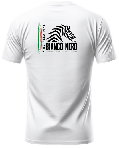 Bianconero – Storico Vittorioso Iconico Vintage Football T-Shirt