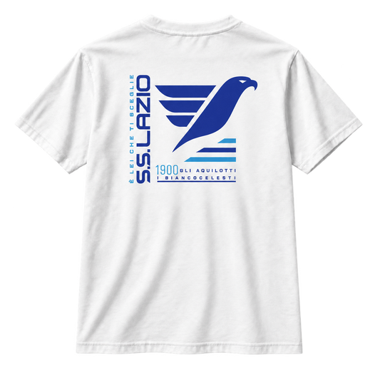 È Lei Che Ti Sceglie – Lazio Aquilotti Vintage Football T-Shirt