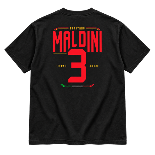 Maldini 3 – Eterno Amore Vintage Football T-Shirt