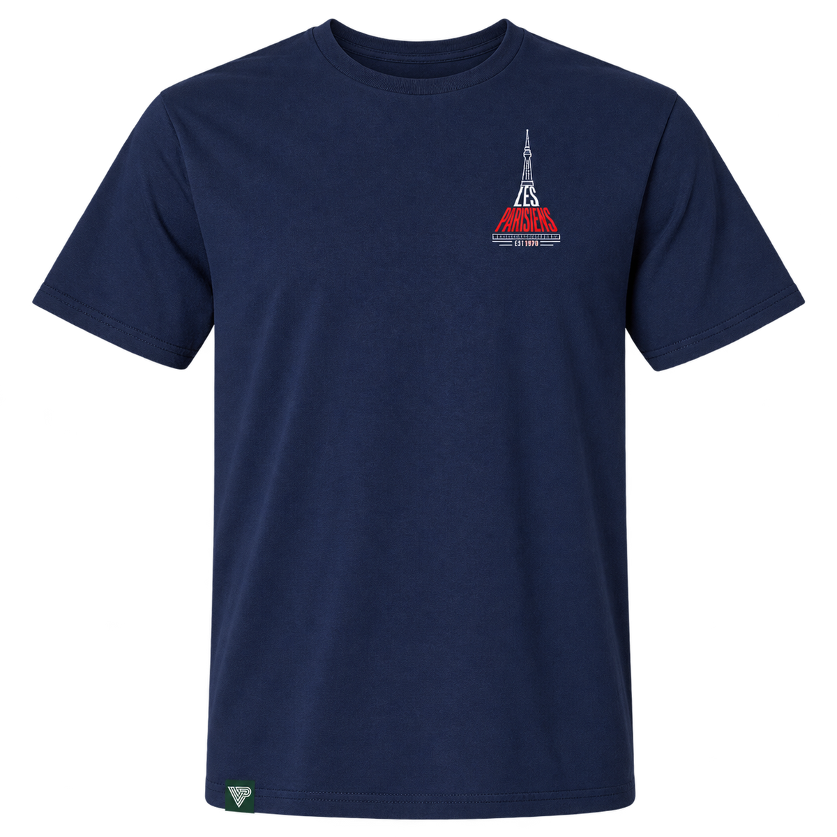 ICI C’EST PARIS Soccer T-Shirt – Vintage Eiffel Tower Football Graphic
