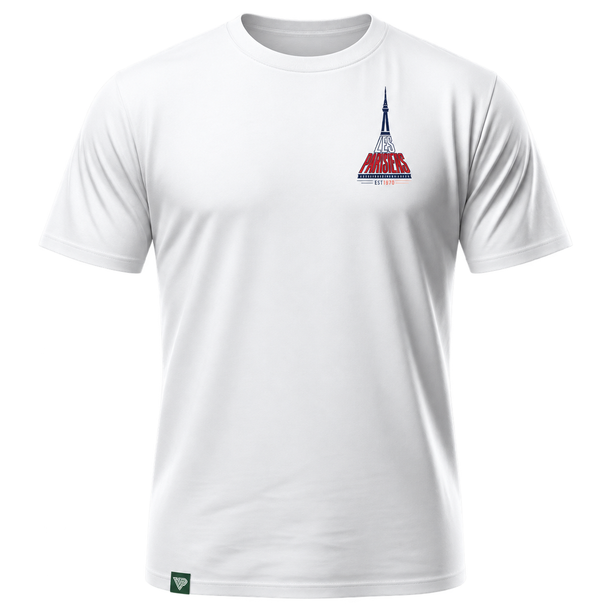 ICI C’EST PARIS Soccer T-Shirt – Vintage Eiffel Tower Football Graphic