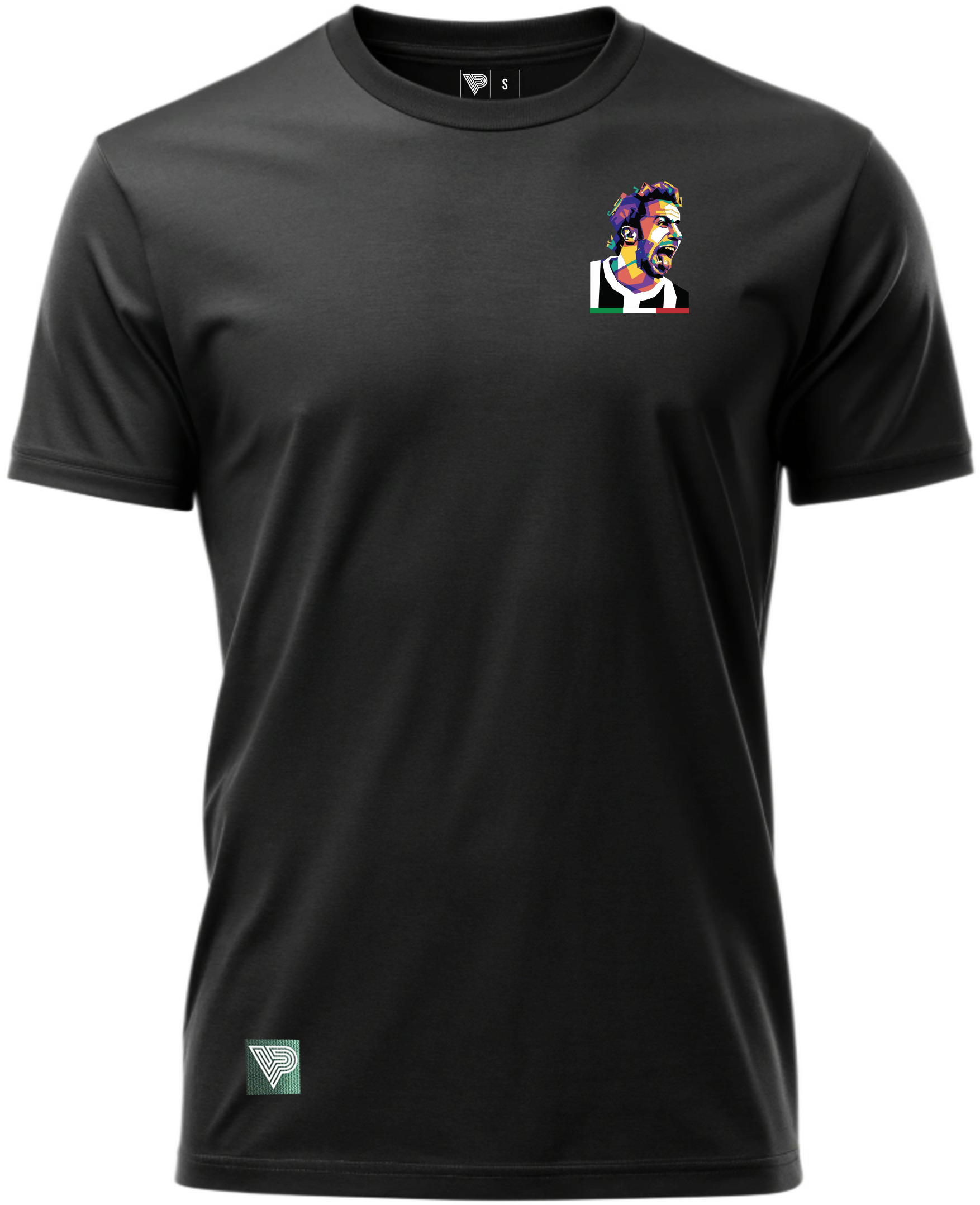 football artist front and back soccer t-shirt creative back print design