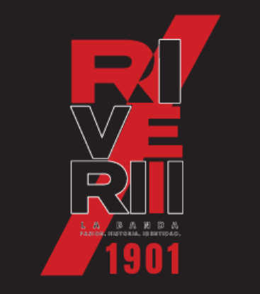 River Plate Vintage Soccer T-Shirt – La Banda 1901 Football Graphic