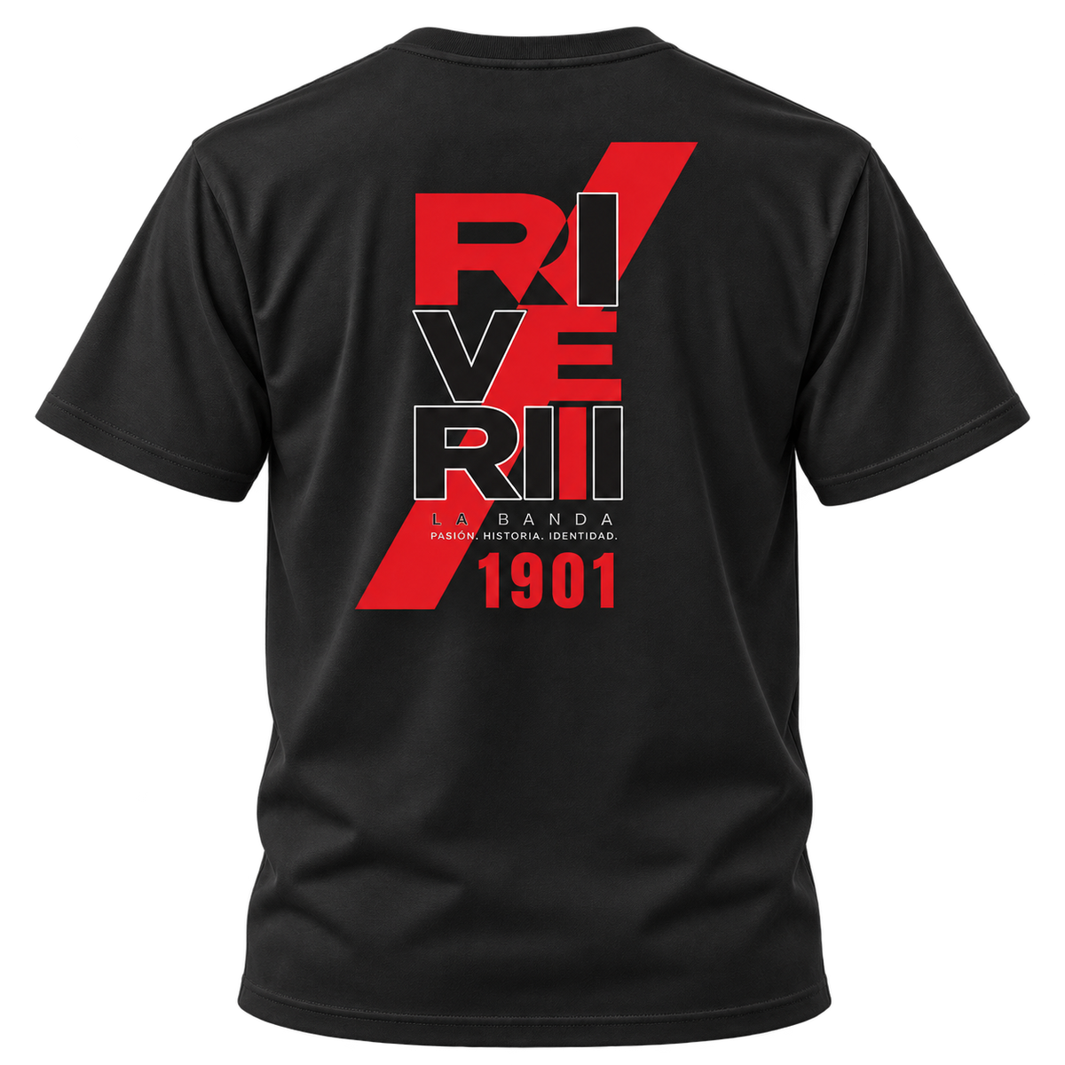River Plate Vintage Soccer T-Shirt – La Banda 1901 Football Graphic
