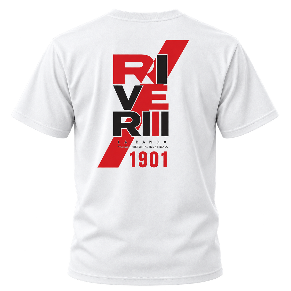 River Plate Vintage Soccer T-Shirt – La Banda 1901 Football Graphic