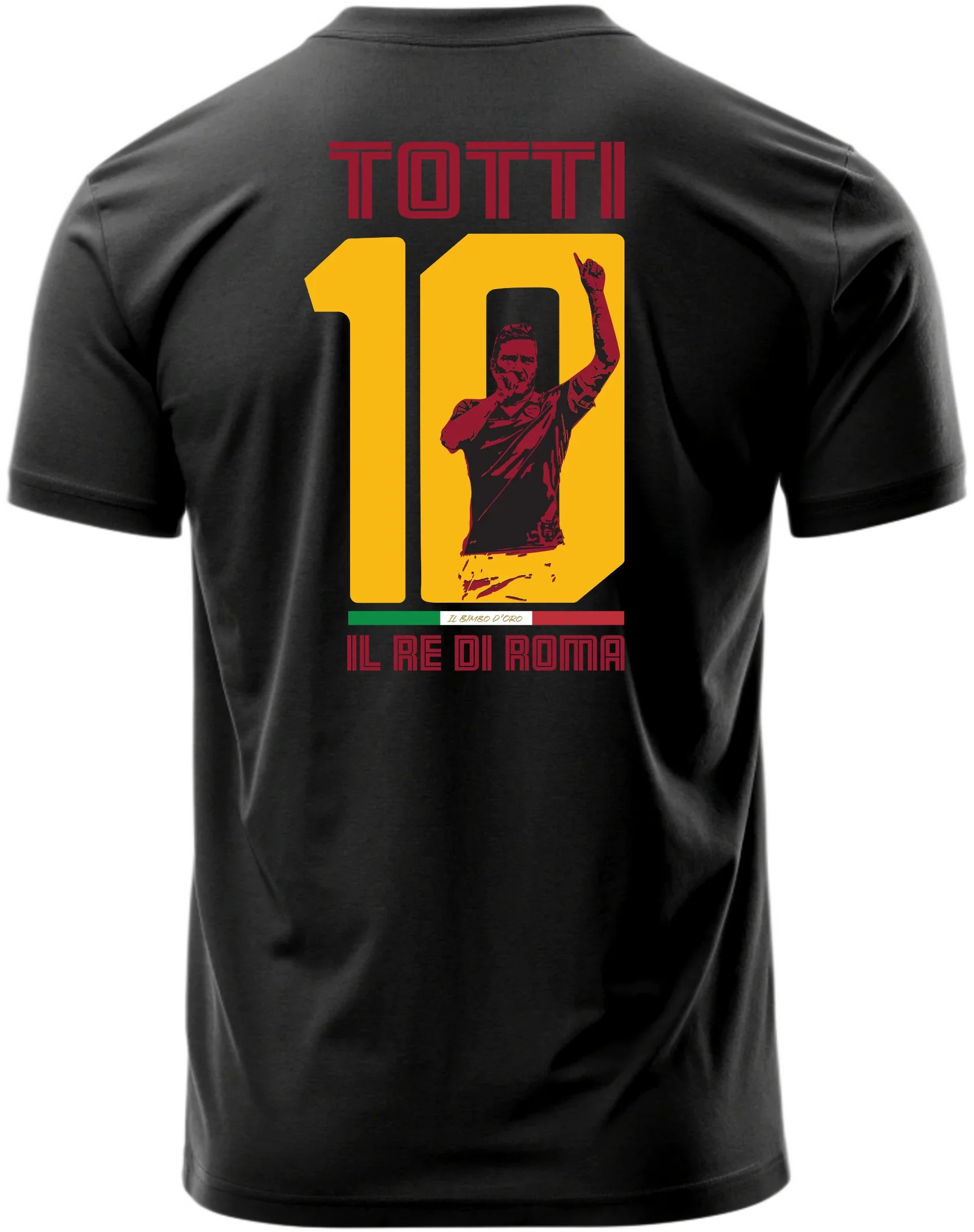 Il Gladiatore Front & Back Vintage Rome Soccer T-Shirt – Vintage