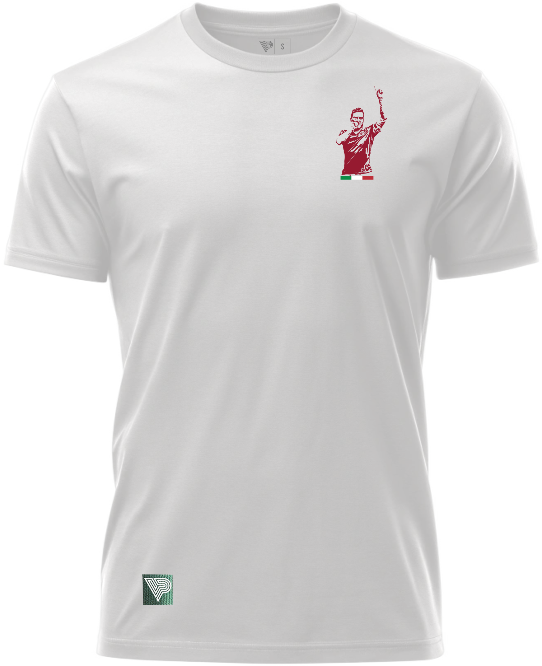 il gladiatore front back vintage rome soccer t-shirt