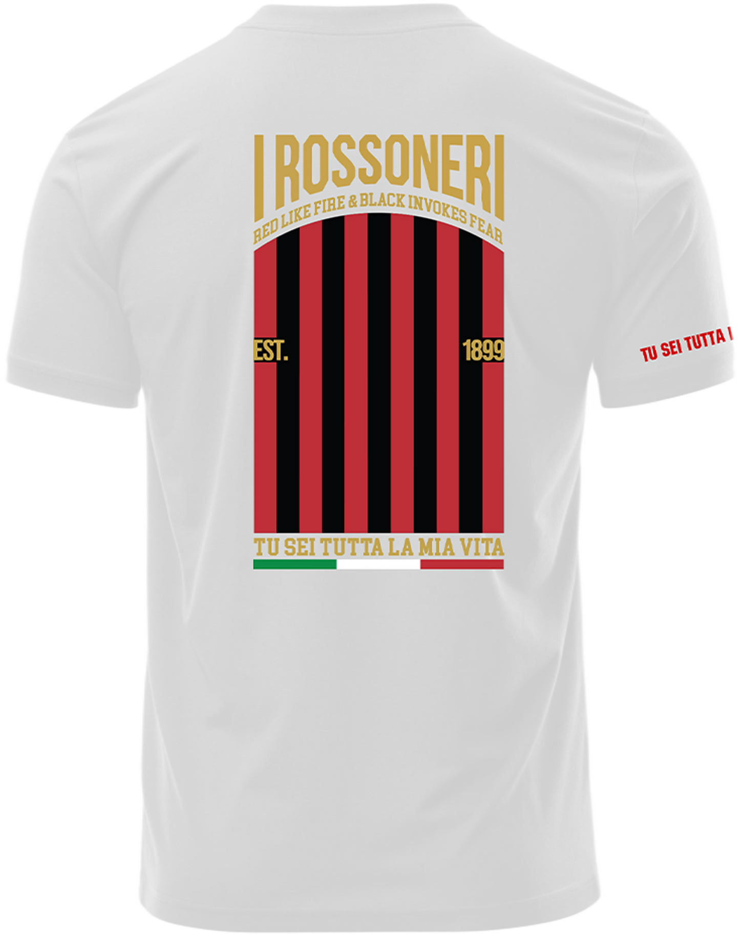 Collaboration MCM | De Milan à Montréal | T-shirt I Rossoneri